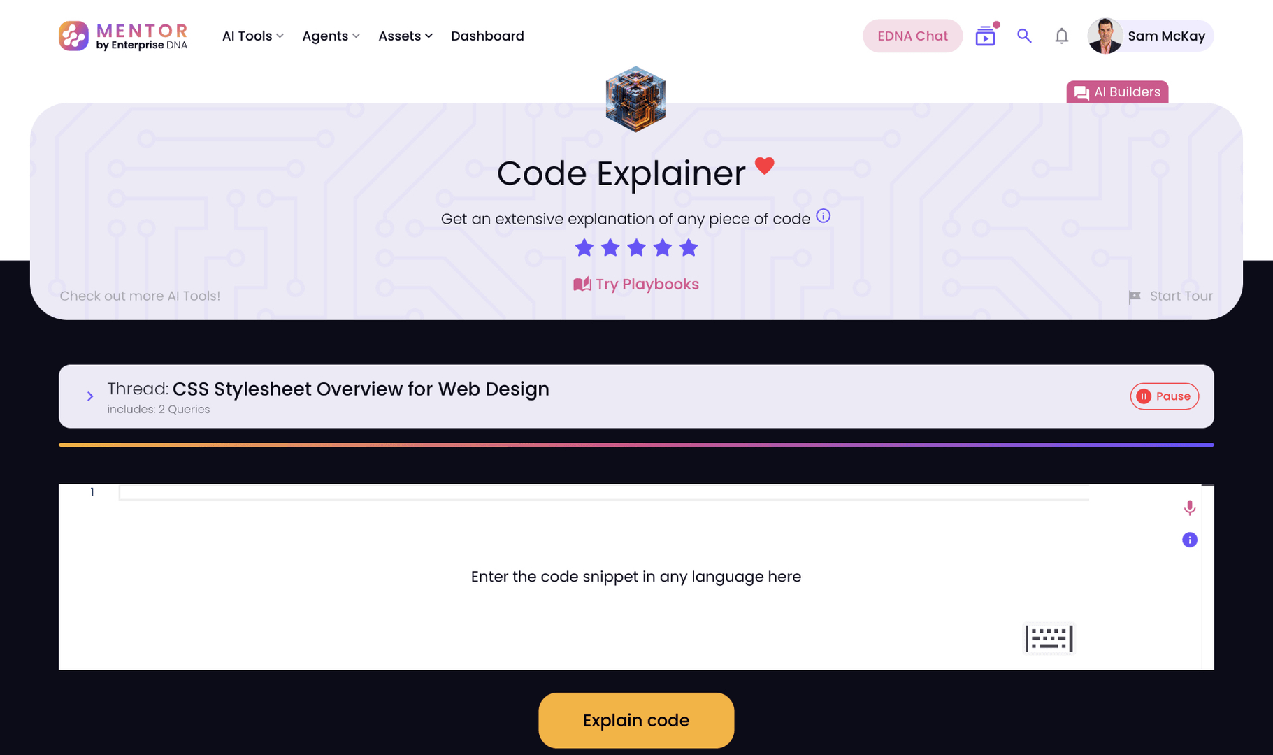 Mentor by Enterprise DNA